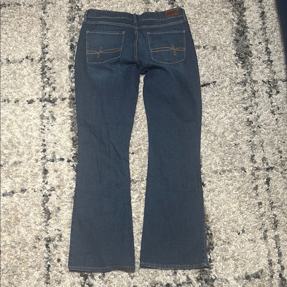 Levi's Blue Flare Wide Leg Jeans - Picture 10 of 13
